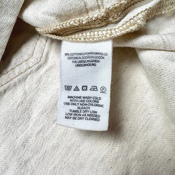 Free People | Women | Splendor In The Grass Paper Bag Belted Mini Skirt | Sz 8 - Picture 7 of 9